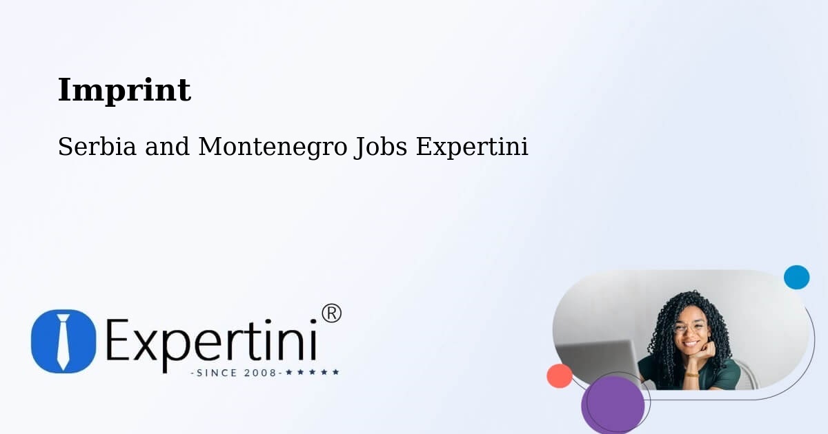 Imprint – Les Cèdres - Serbia and Montenegro Jobs Expertini